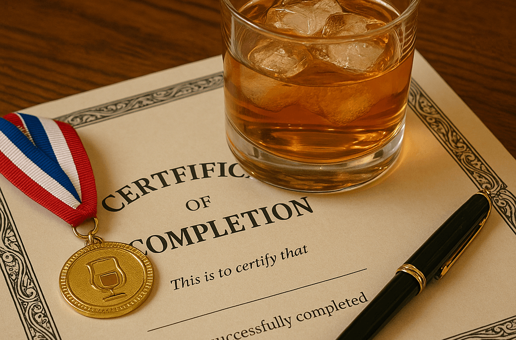 Whiskey Certification: Becoming a Certified Whiskey Expert