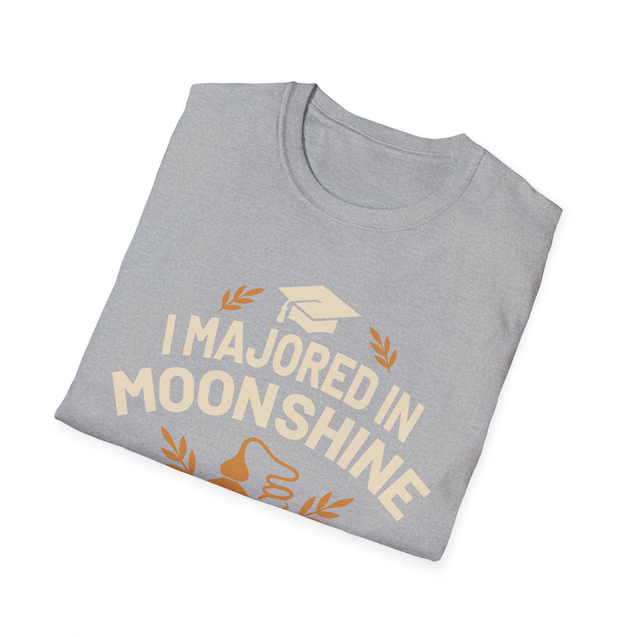 "I Majored In Moonshine” Unisex T-Shirt - Image 25
