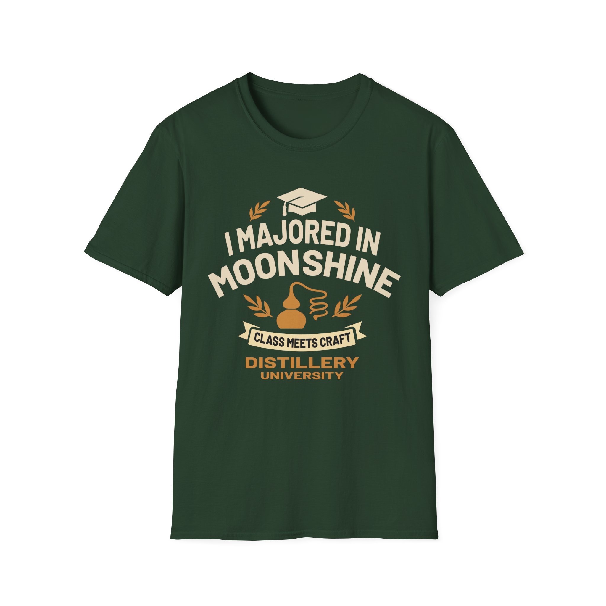 "I Majored In Moonshine” Unisex T-Shirt - Image 36