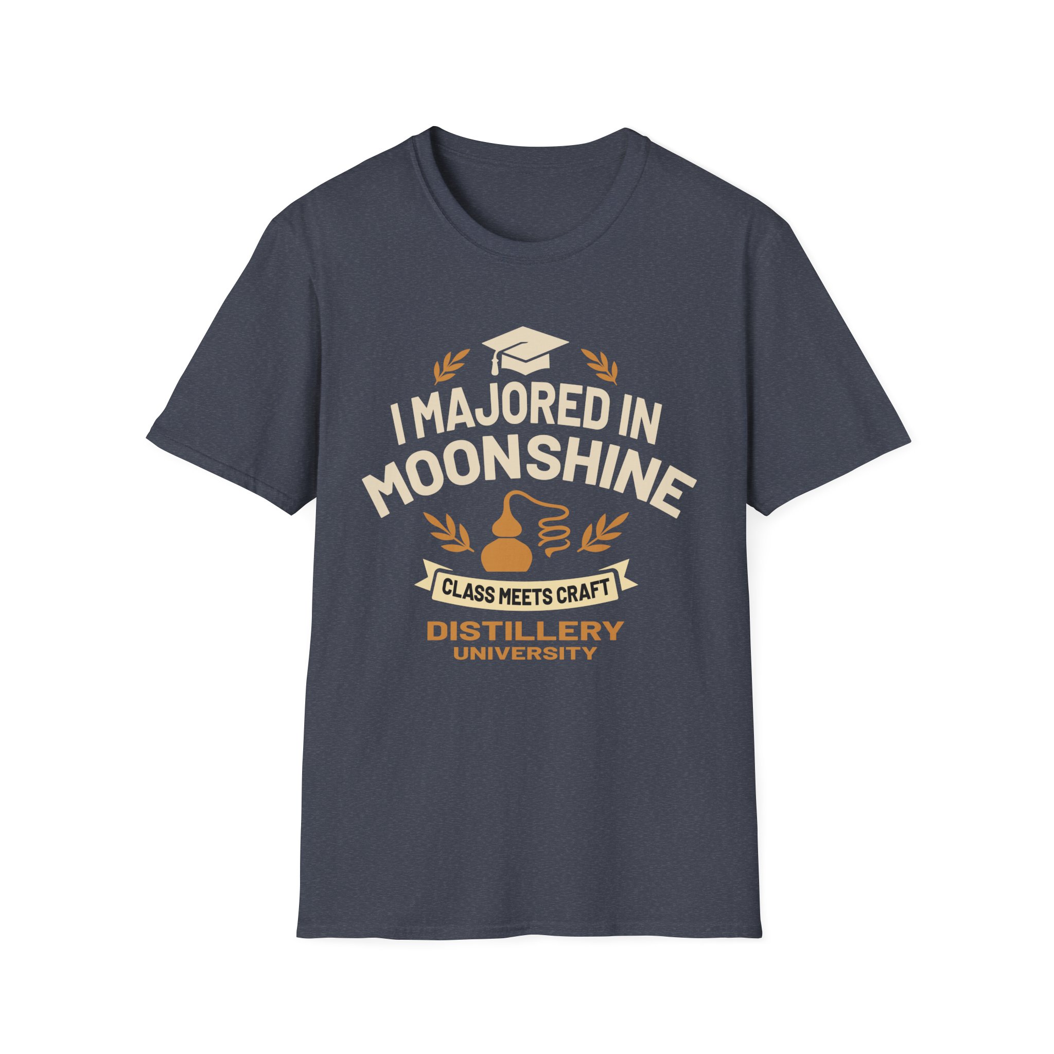 "I Majored In Moonshine” Unisex T-Shirt - Image 57