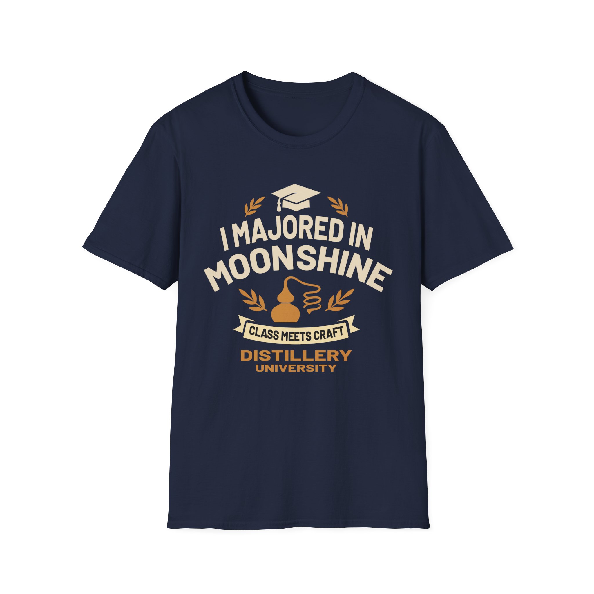 "I Majored In Moonshine” Unisex T-Shirt - Image 50