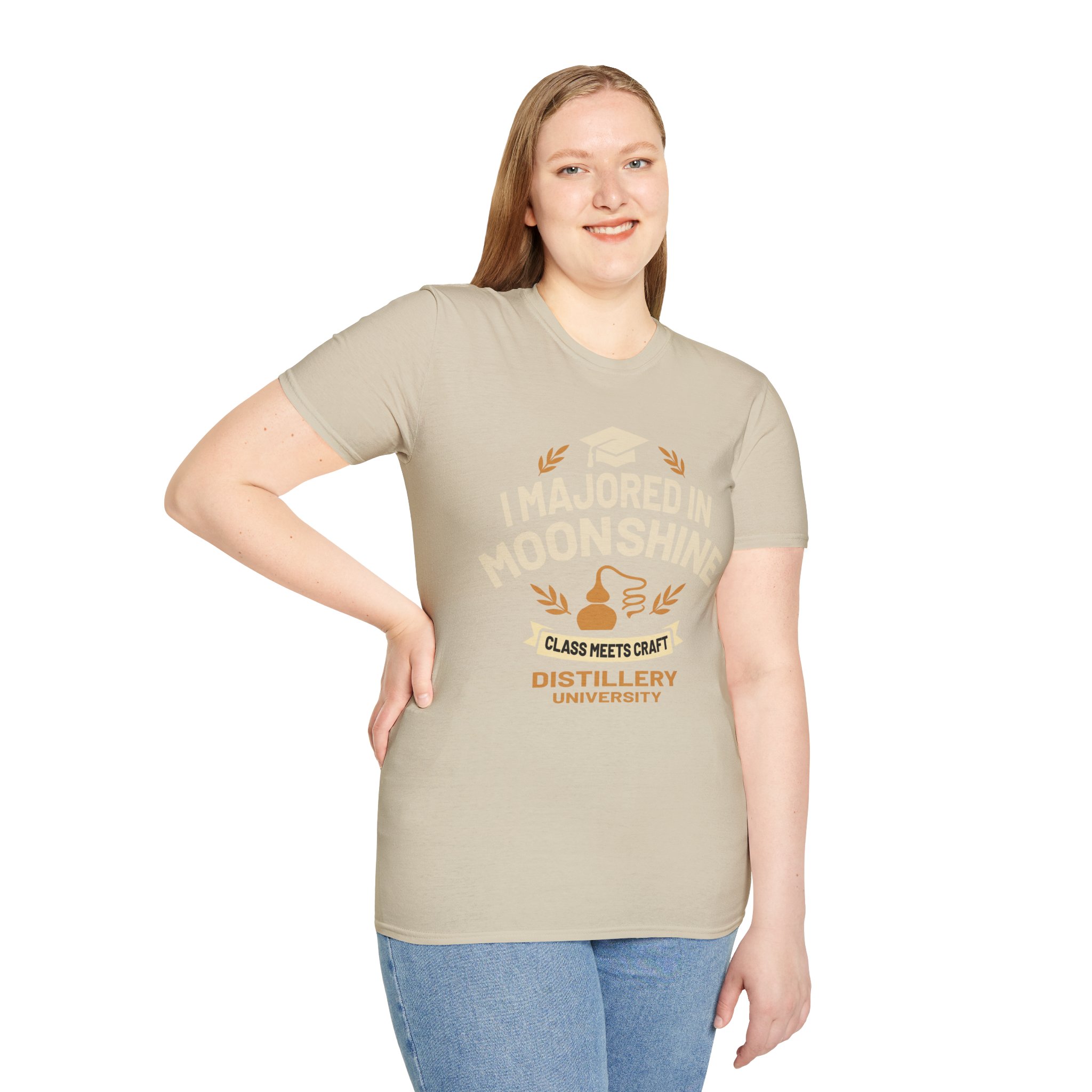 "I Majored In Moonshine” Unisex T-Shirt - Image 20