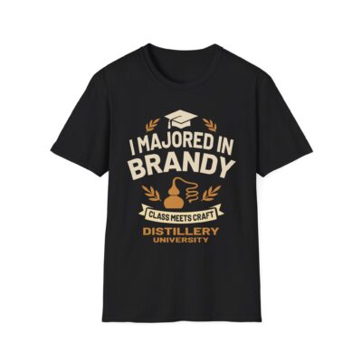 "I Majored In Brandy” Unisex T-Shirt